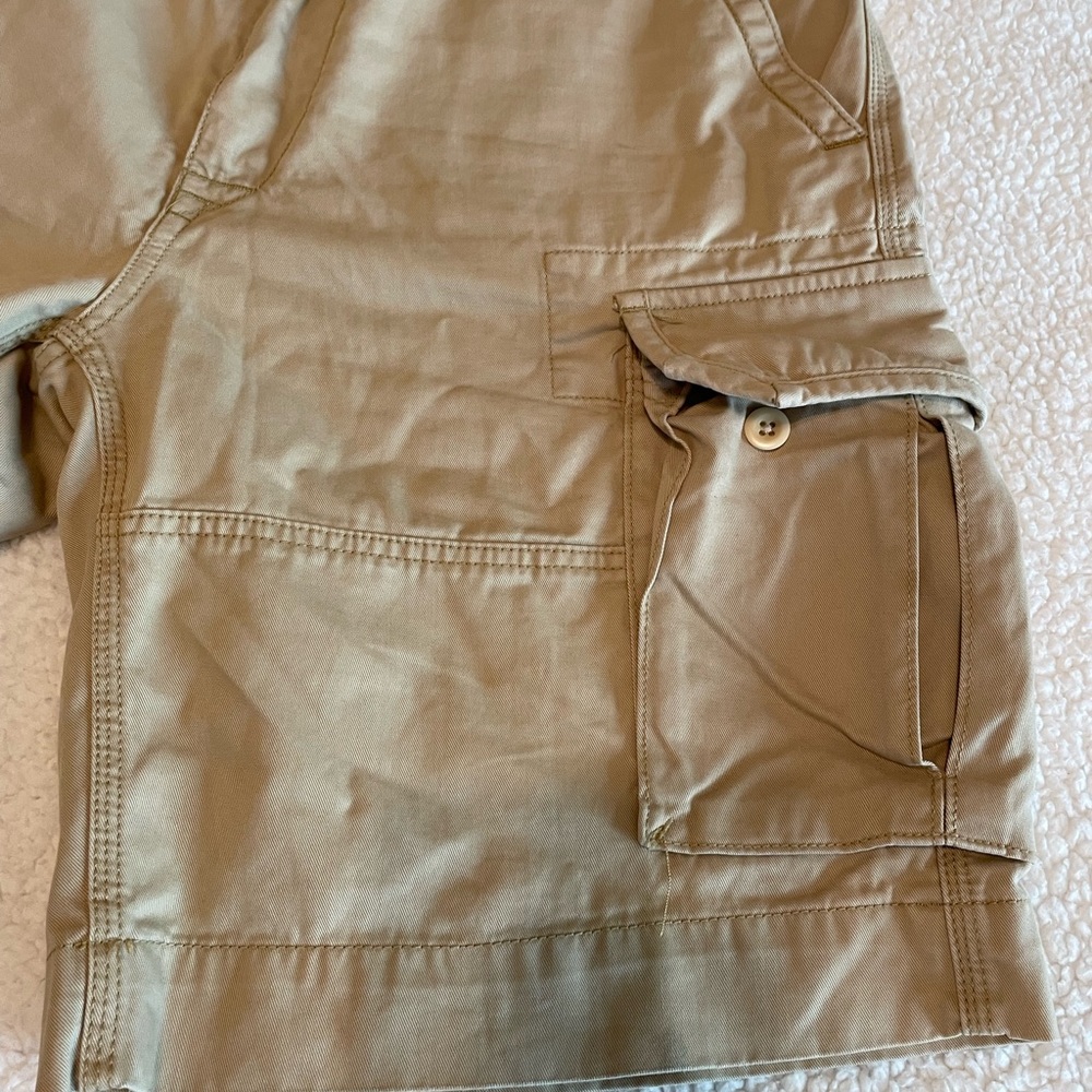 Men’s Polo Cargo Shorts - khaki size 33 - Picture 2 of 7